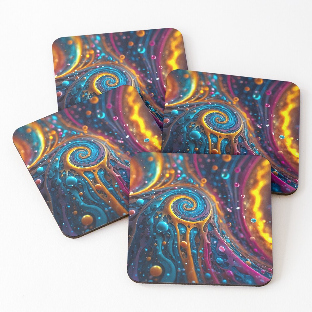Item preview, Coasters (Set of 4) designed and sold by Crocketcat.