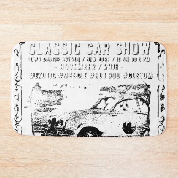 Item preview, Retro Car Show Poster designed and sold by Buckwig.