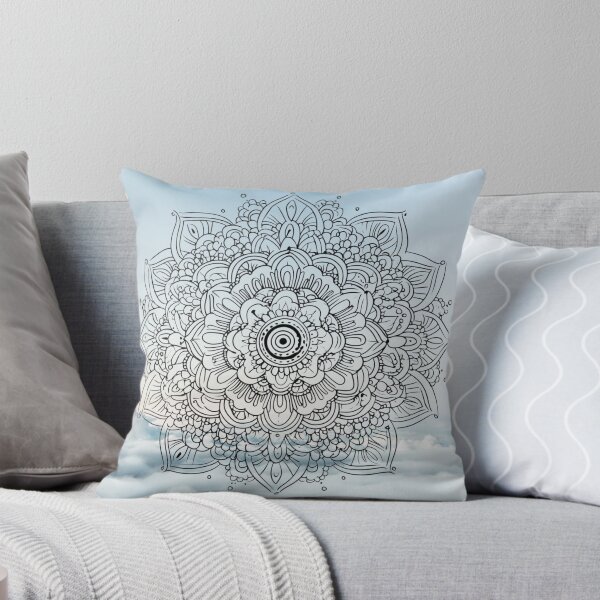 Item preview, Decorative Mandala Cushion designed and sold by EmpowerEcho.