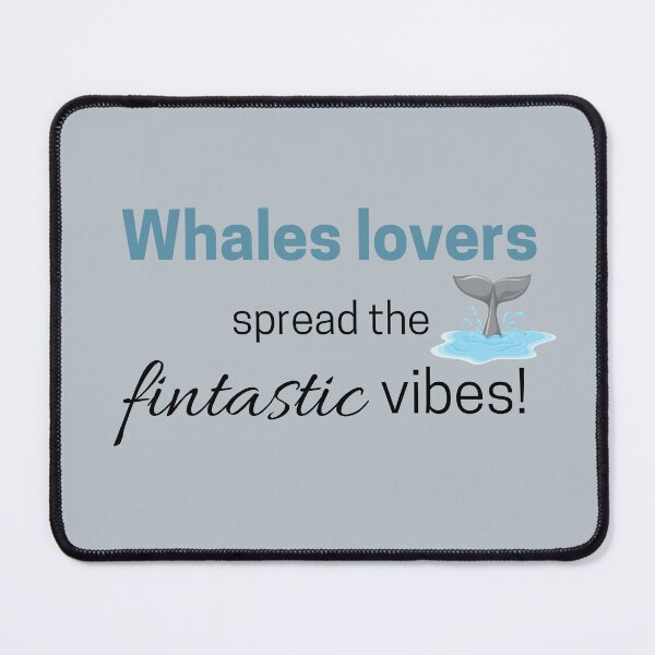 Item preview, Whales Lovers Spread the Fantastic Vibes designed and sold by JoyfulDreamShop.