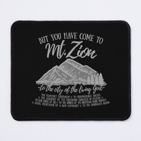 Item preview, (grey) Mount Zion designed and sold by Tifrthomas.