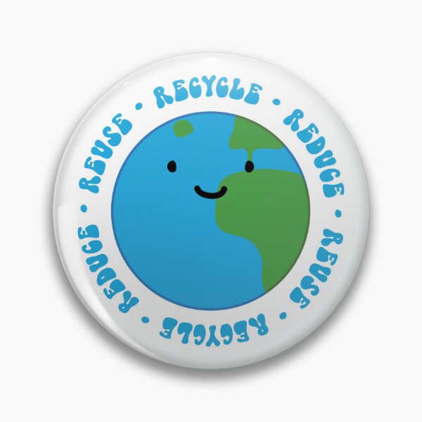 Item preview, Vintage Style Earth Illustration - Reduce, Reuse, Recycle Earth Day Environment Cleanup Shirt designed and sold by craftee.