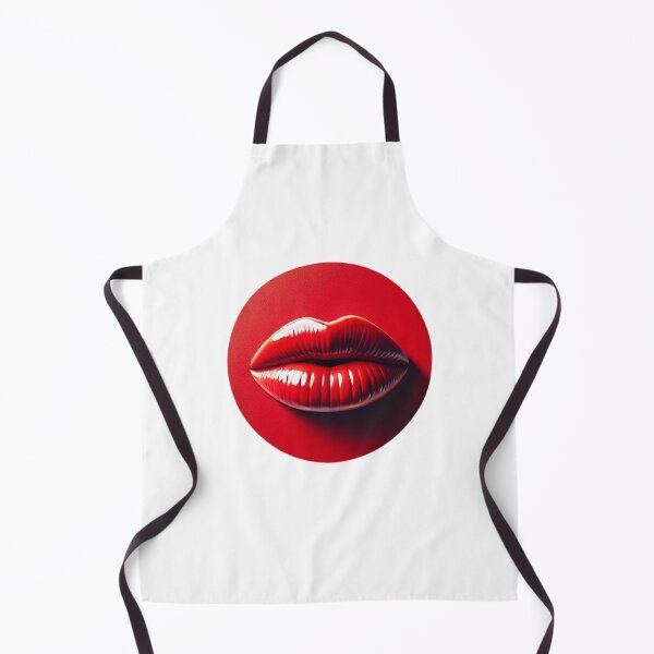 Item preview, Japanese Flag with Red Lip Design designed and sold by AyaJP.