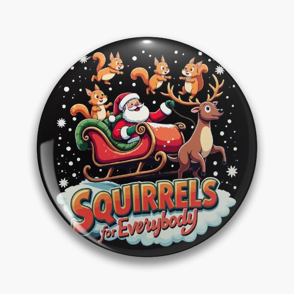 Item preview, Squirrels for Everybody Christmas Holiday designed and sold by AxelBrook.