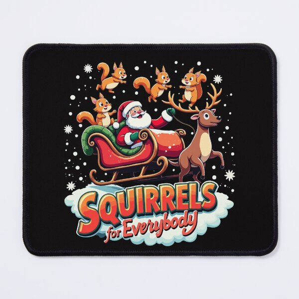 Item preview, Squirrels for Everybody Christmas Holiday designed and sold by AxelBrook.
