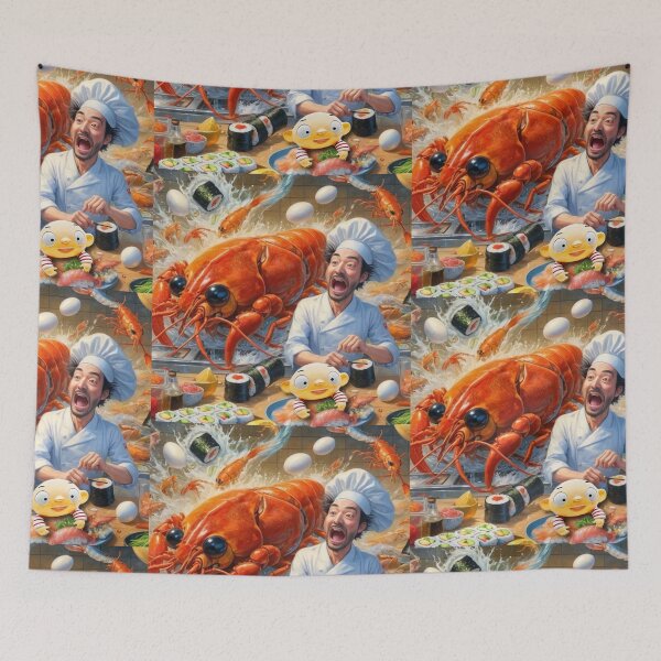 Item preview, Cute Creation. It’s Sushi time! designed and sold by SublimeStuffArt.