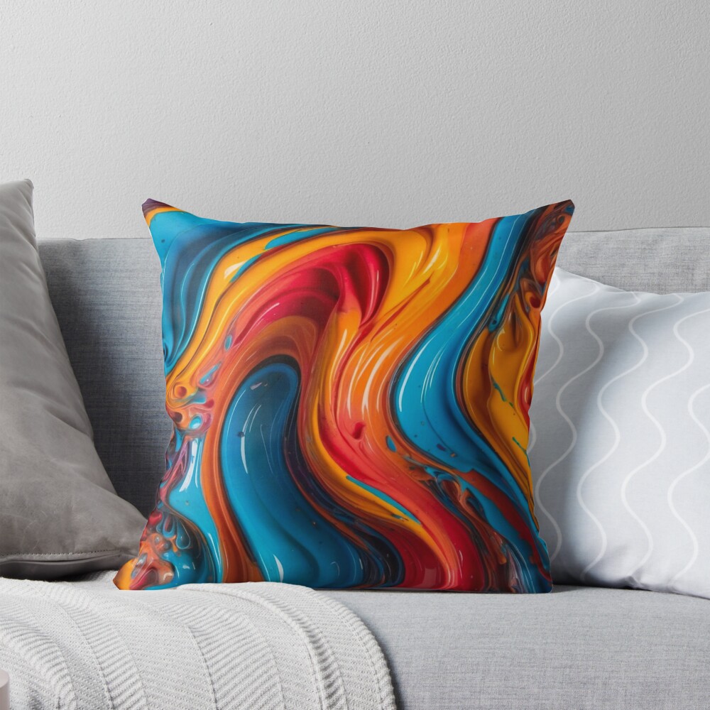 Item preview, Throw Pillow designed and sold by Crocketcat.