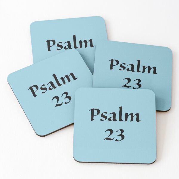 Item preview, Psalm 23 - Bible Verse Text - Christian designed and sold by Warrior Bride.