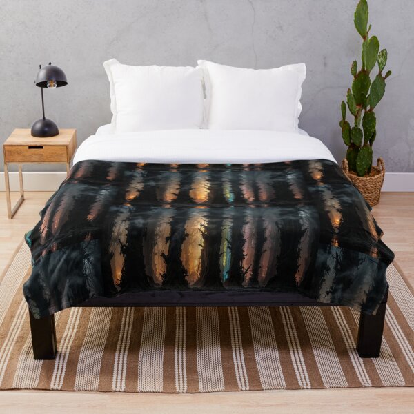 Artikelvorschau, Nebliger RGB-Wald entworfen und verkauft von MoonsideGallery.