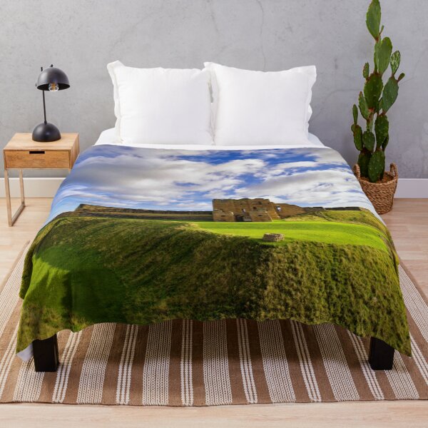 Item preview, Tynemouth Castle in Winter Sunshine designed and sold by Violaman.