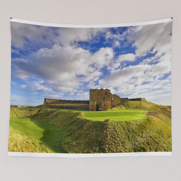 Item preview, Tynemouth Castle in Winter Sunshine designed and sold by Violaman.