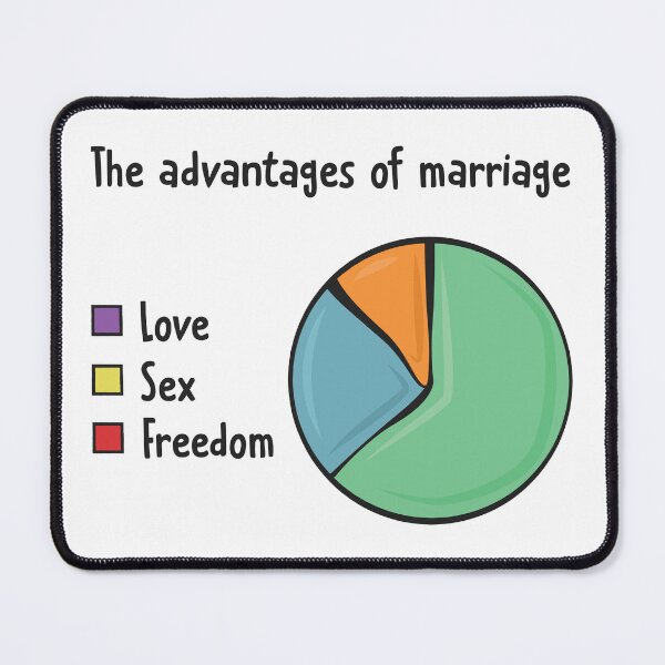 Item preview, The advantages of marriage designed and sold by OffensiveFun.