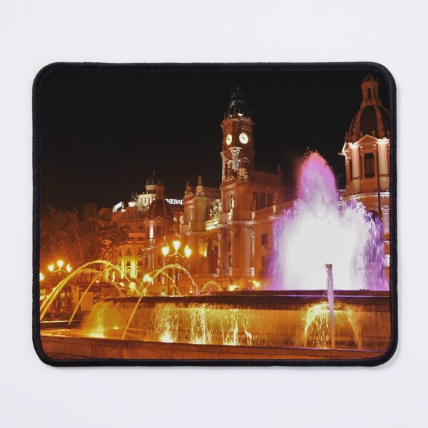 Item preview, Illuminated Town Hall Square designed and sold by RaquelClausi.