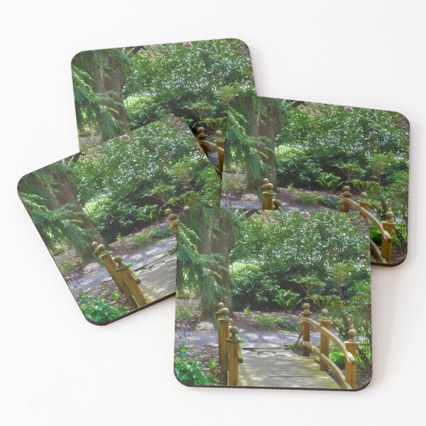 Item preview, bridge with flowered trees designed and sold by Nicholes  Dream Visions.