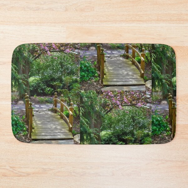 Item preview, bridge with flowered trees designed and sold by Nicholes  Dream Visions.