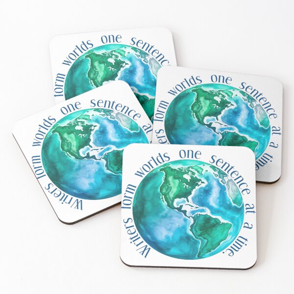 Item preview, Writers Form Worlds One Sentence at a Time. designed and sold by writing-gals.