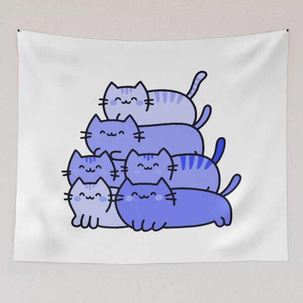 Item preview, Pyramid of Happy Cats: A Tower of Feline Joy designed and sold by Timegraf.