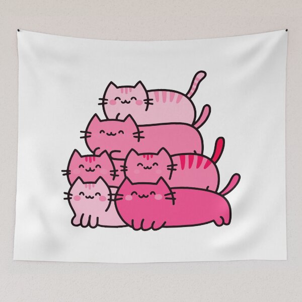 Item preview, Pyramid of Happy Cats: A Tower of Feline Joy designed and sold by Timegraf.