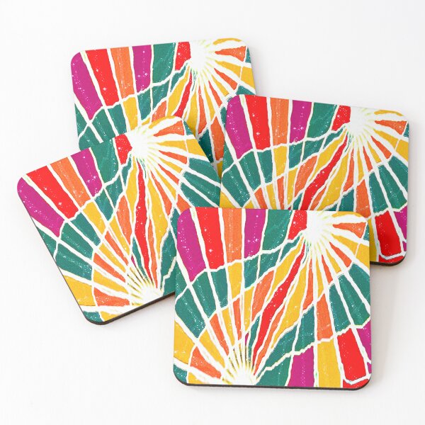 Item preview, Multicolored Vibrations designed and sold by DFLC Prints.