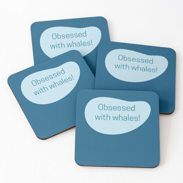Item preview, Obsessed With Whales designed and sold by JoyfulDreamShop.