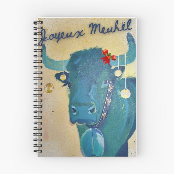 Item preview, Vache Val D'Hérens Vert Sapin - version Noël designed and sold by LucyEShaw.