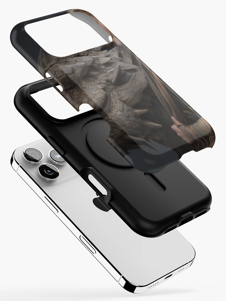 Thumbnail 2 of 4, iPhone Case, Dragon Rider designed and sold by Solace Sparkles.