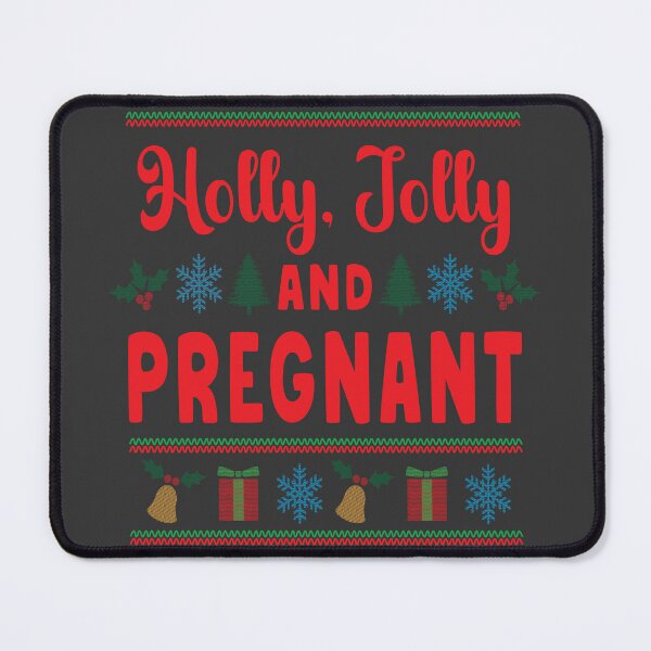 Item preview, Holly, Jolly Pregnancy Christmas Tee – Perfect for Moms-to-Be T Shirt designed and sold by Millie8282.