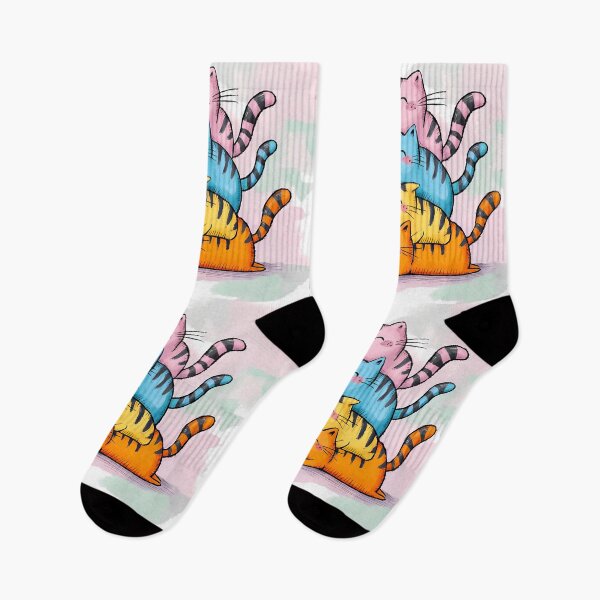 Item preview, Pyramid of Happy Cats: A Tower of Feline Joy designed and sold by Timegraf.