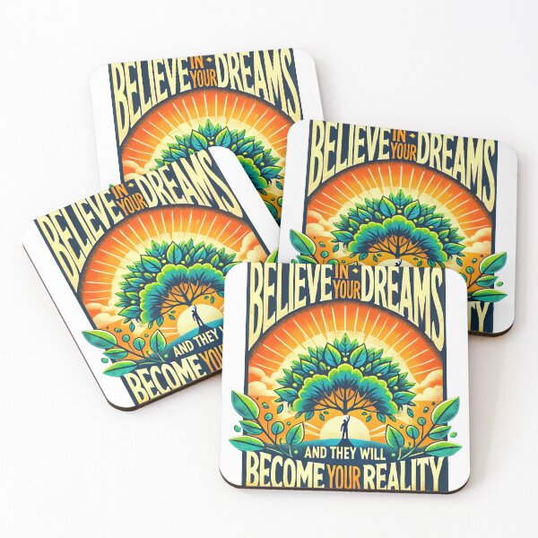 Item preview, Believe In Your Dreams Quote Art designed and sold by DesignHub.