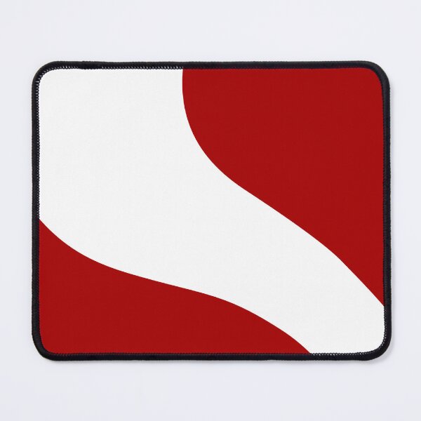Item preview, Simple Waves in Red and White designed and sold by LAEC-Shop.
