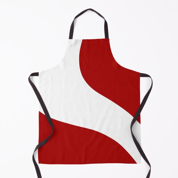 Item preview, Simple Waves in Red and White designed and sold by LAEC-Shop.