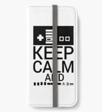 KEEP CALM AND GAME ON iPhone Wallet/Case/Skin