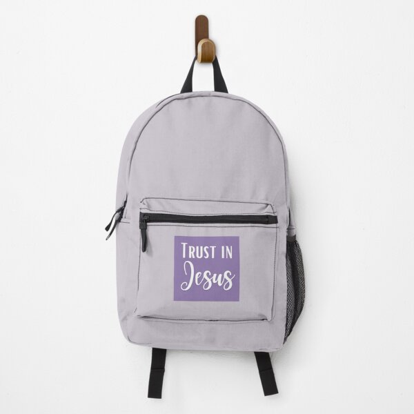 Item preview, Uplifting words: trust in Jesus - christian, inspirational quotes for you :) LIGHT PURPLE BACKGROUND designed and sold by I_Love_To_Uplift.