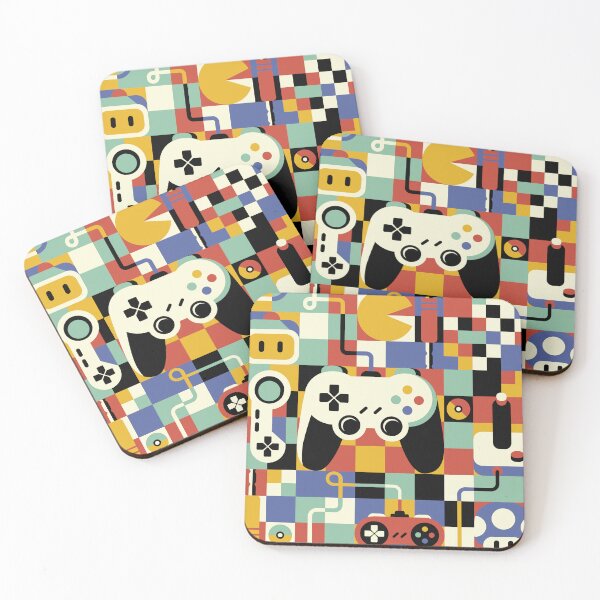 Item preview, Gamer Art Vintage Design Pattern by Tobe Fonseca designed and sold by Tobe Fonseca®.