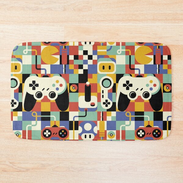 Item preview, Gamer Art Vintage Design Pattern by Tobe Fonseca designed and sold by Tobe Fonseca®.