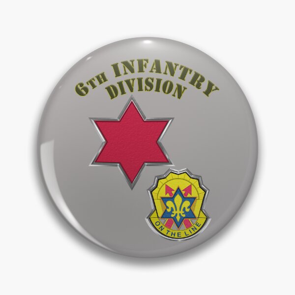 Item preview, 6th Infantry Division  designed and sold by SoldierAlways.
