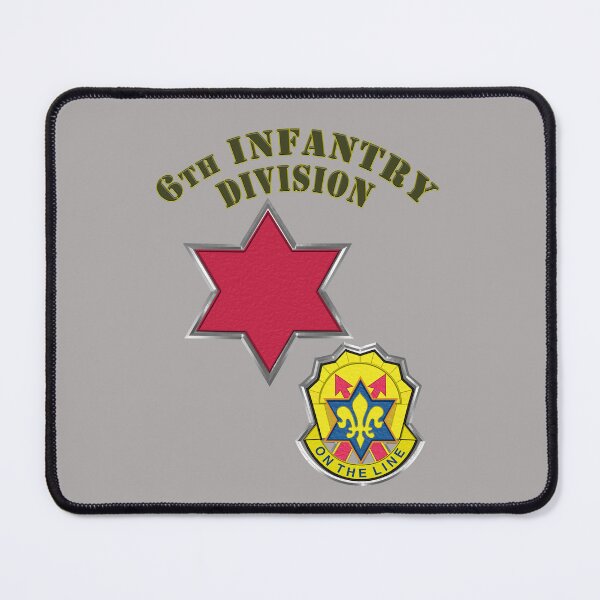Item preview, 6th Infantry Division  designed and sold by SoldierAlways.