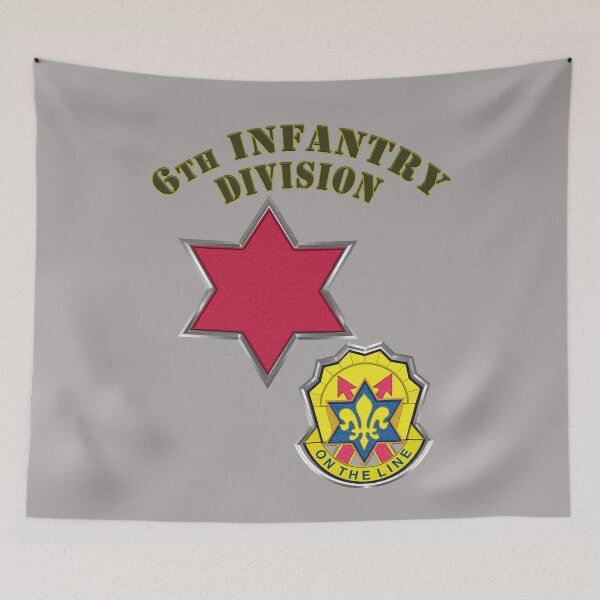Item preview, 6th Infantry Division  designed and sold by SoldierAlways.