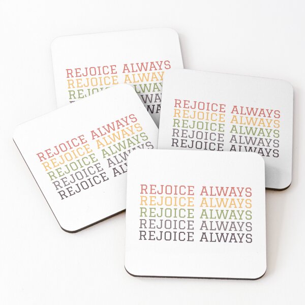 Item preview, Rejoice Always designed and sold by Righteousgifts.