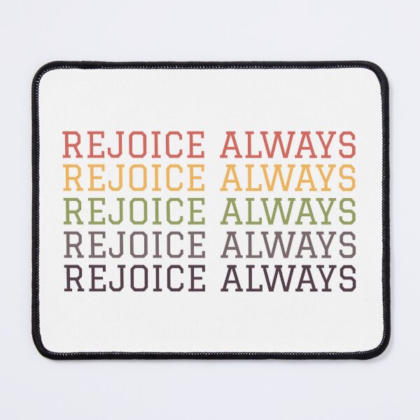 Item preview, Rejoice Always designed and sold by Righteousgifts.
