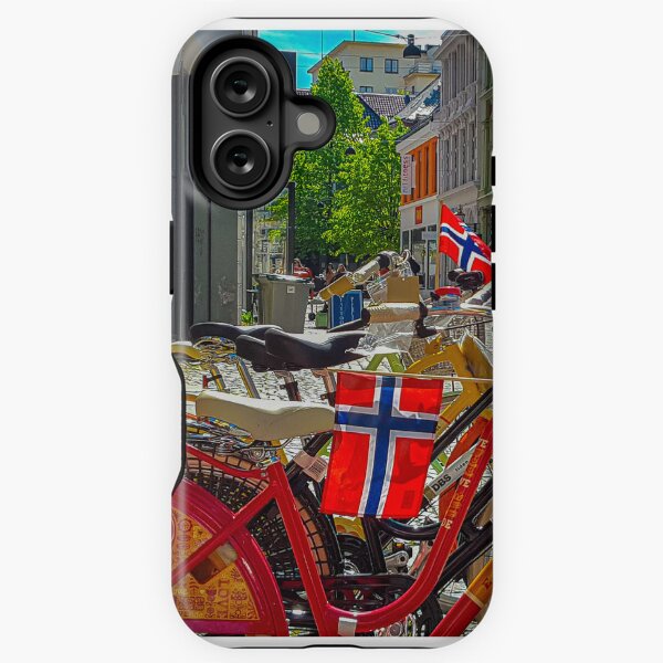 Vista previa del artículo con la obra «Día informal en Bergen», diseñado y vendido por Gnomadic Gnomes Productions.