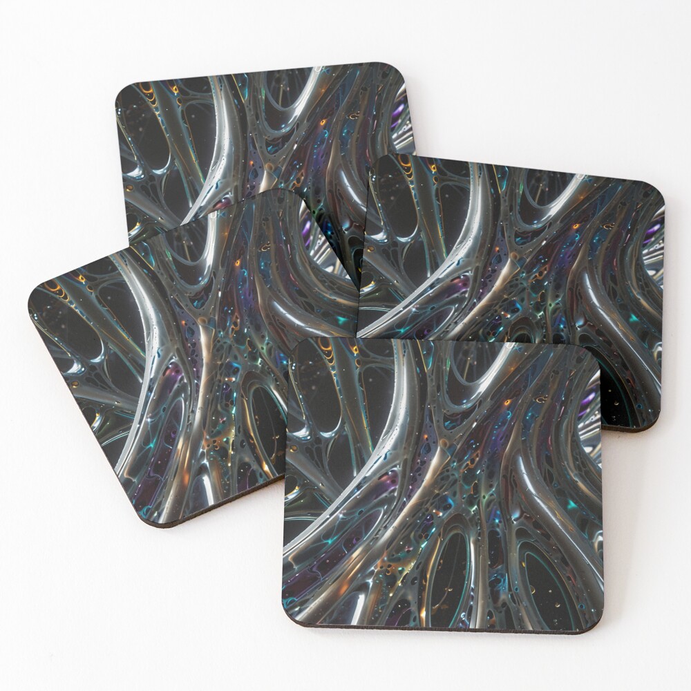 Item preview, Coasters (Set of 4) designed and sold by Crocketcat.