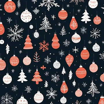 Artwork thumbnail, Christmas Pattern by Rabanico