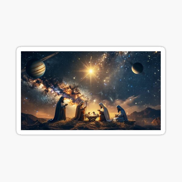 Item preview, Celestial Birth: A Nativity Among Stars designed and sold by eXtraHumans.