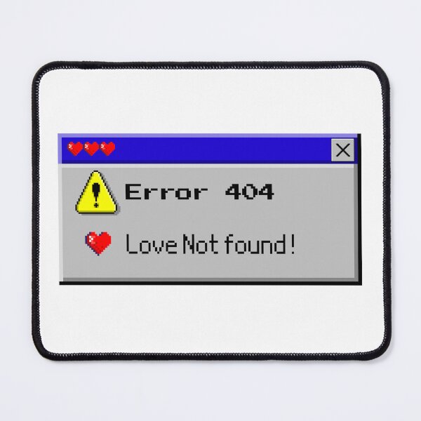 Item preview, Error404 - Love Not Found designed and sold by HuesMeows.