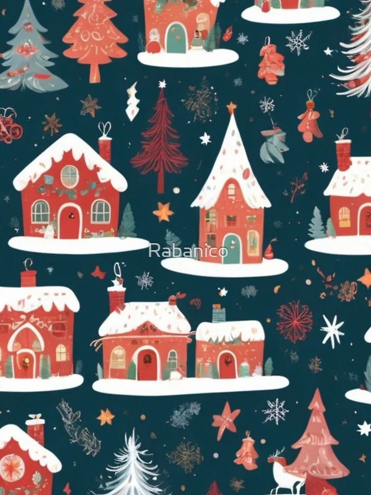 Thumbnail 4 of 4, iPhone Case, Christmas Pattern designed and sold by Rabanico.