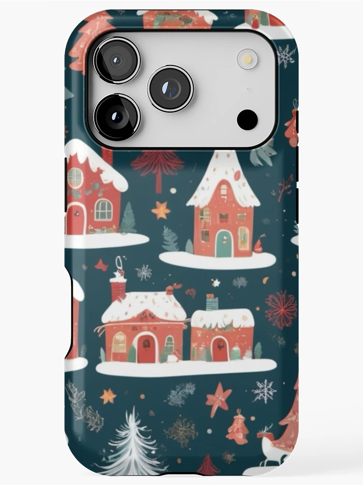Thumbnail 1 of 4, iPhone Case, Christmas Pattern designed and sold by Rabanico.