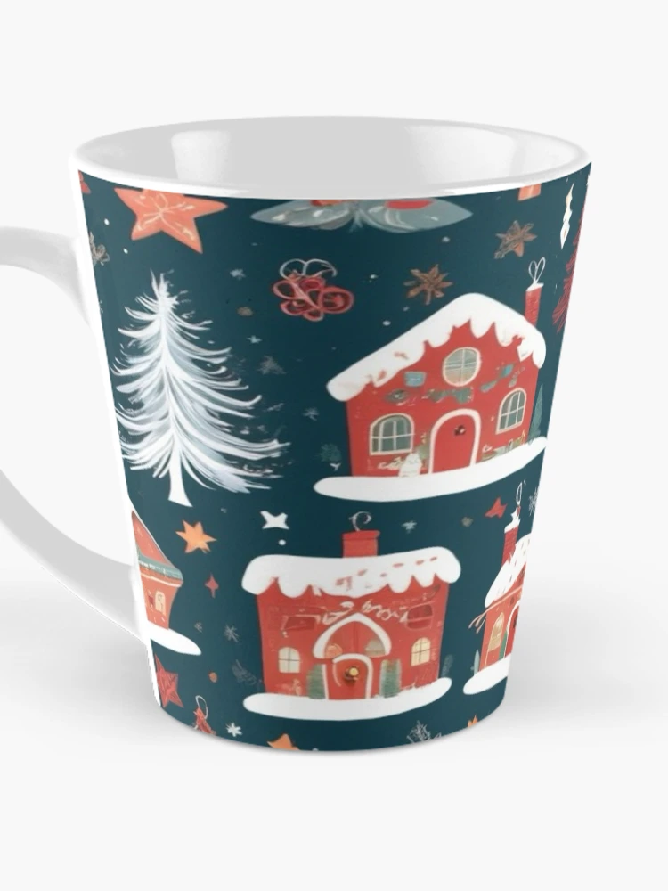 Thumbnail 3 of 4, Coffee Mug, Christmas Pattern designed and sold by Rabanico.