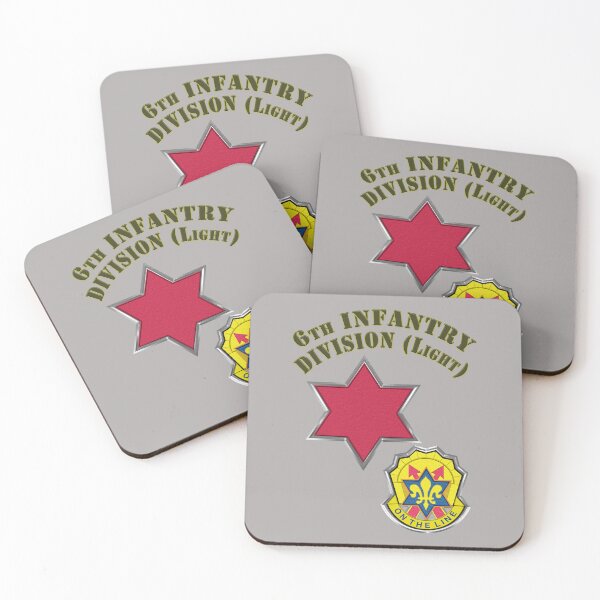 Item preview, 6th Infantry Division (Light) designed and sold by SoldierAlways.