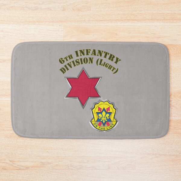 Item preview, 6th Infantry Division (Light) designed and sold by SoldierAlways.